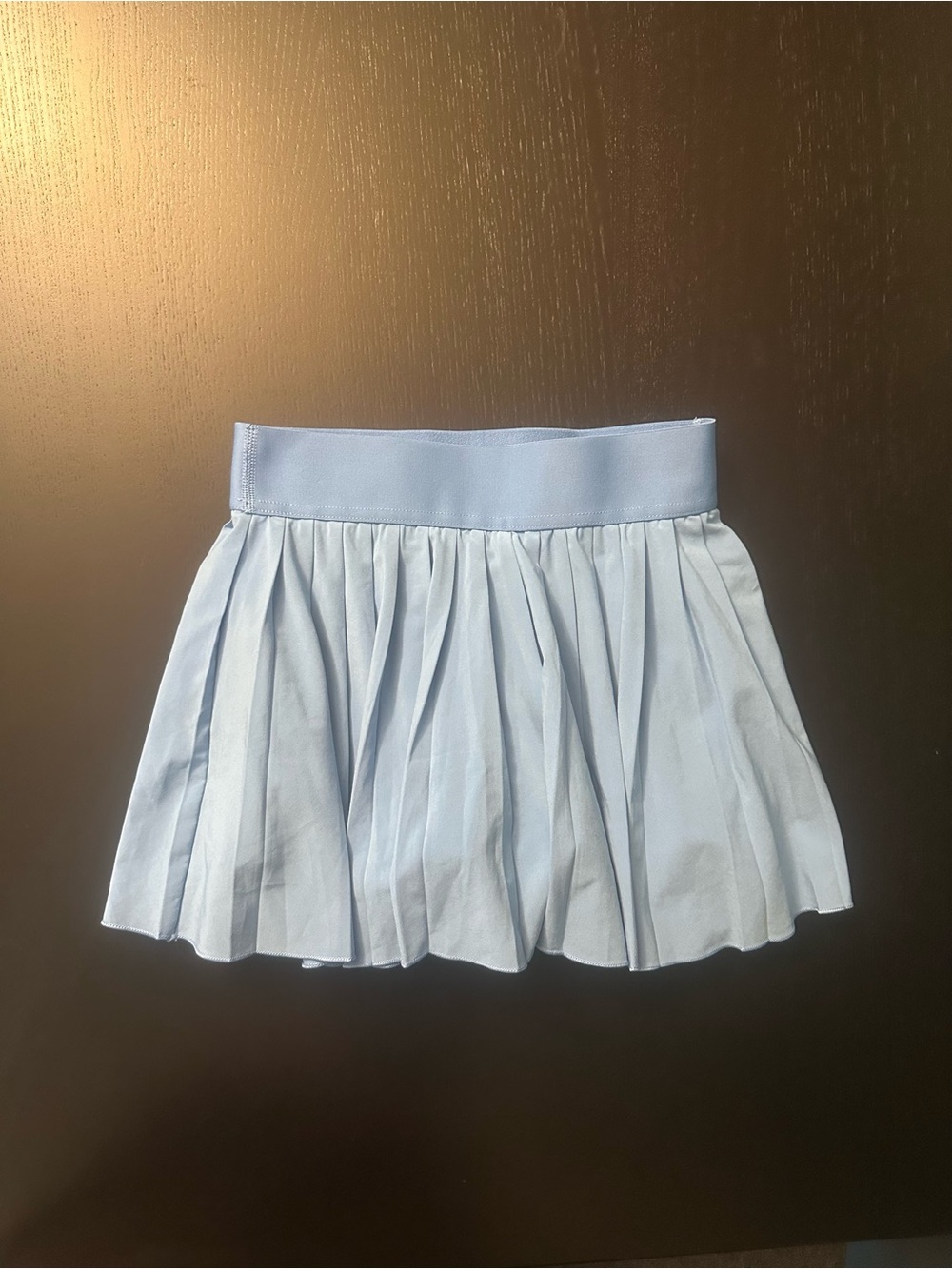 Aritzia TNAction Light Blue Mini Tennis Skirt